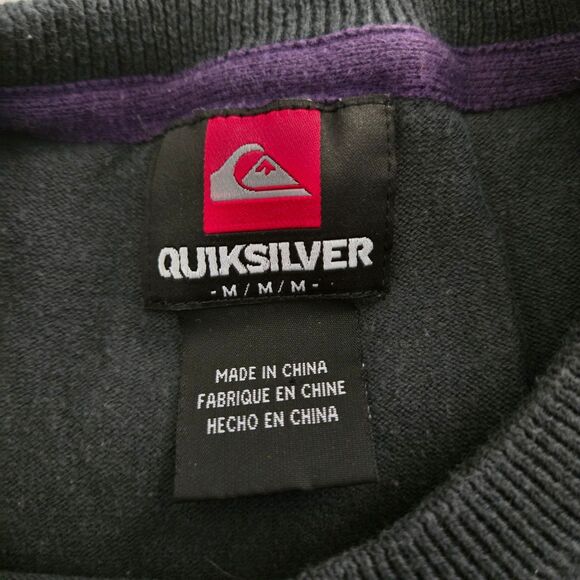 Quiksilver Boys Striped Sweater Size Medium - Picture 3 of 4